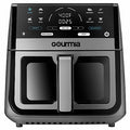 Gourmia GAF836GRY 8-Quart Digital Window Air Fryer w/ 8 One-Touch Cooking Functions