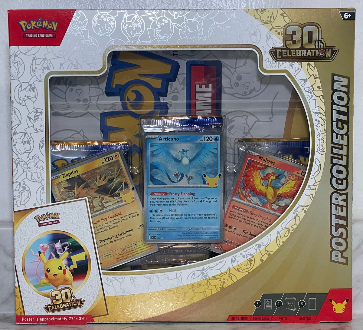 Pokemon TCG 30th Celebration Poster Collection Sealed