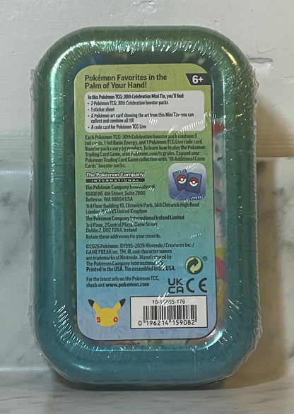 Pokemon TCG 30th Celebration Mini Tin [Day Pikachu]