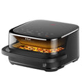 T-Fal XXL Surface Infrared Air Fryer Surface XXL, 6.3QT / 6L, 12.7" Square Cooking Surface, Dual Heating, Black